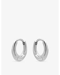 Shaun Leane - Sabre Mini Sterling- Hoop Earrings - Lyst