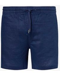 Polo Ralph Lauren - Newport Vy Classic-fit Mid-rise Linen Shorts - Lyst