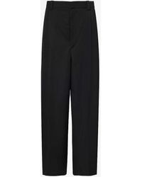 Jacquemus - Le Pantalon Salti Relaxed-fit Wide-leg Wool Trousers - Lyst