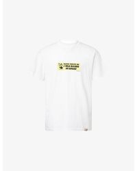 Carhartt - Bumper Sticker Graphic-Print Cotton T-Shirt - Lyst