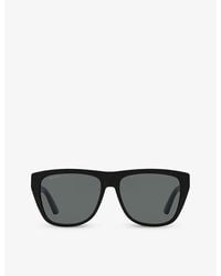 Gucci - gg0926s Rectangular-frame Acetate Sunglasses - Lyst