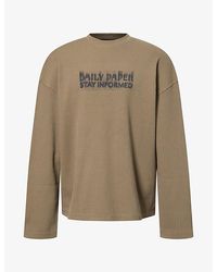 Daily Paper - Stay Informed Cotton Top - Lyst