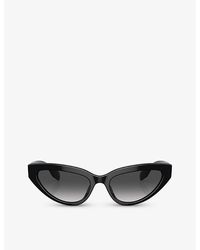 Burberry - Be4373u Debbie Cat-eye-frame Acetate Sunglasses - Lyst