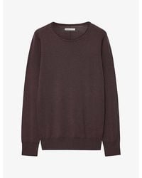 AllSaints - Coyte Crewneck Merino-Wool Jumper - Lyst
