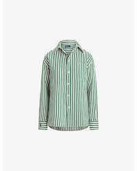 Polo Ralph Lauren - Striped Relaxed-Fit Linen And Cotton Shirt - Lyst