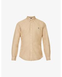 Polo Ralph Lauren - Slim-fit Garment-dyed Cotton Oxford Shirt Xx - Lyst