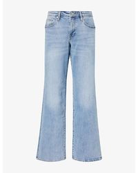 GOOD AMERICAN - Vintage Low-Rise Loose Denim Jeans - Lyst