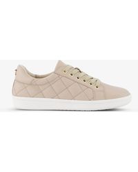 dune quilted trainers
