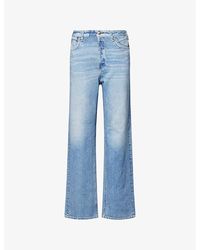 Rag & Bone - Miramar Terry Wide-Leg Cotton Trousers - Lyst