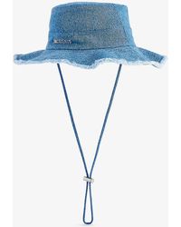 Jacquemus - Le Bob Artichaut Neck-strap Denim Bucket Hat - Lyst