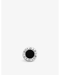 BVLGARI - 18Ct- And Onyx Single Stud Earring - Lyst