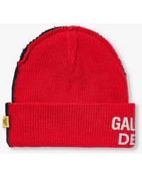 GALLERY DEPT. - Topanga Brand-print Wool And Cashmere-blend Knitted Beanie - Lyst