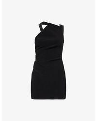 Bec & Bridge - Sylvie Draped Stretch-Woven Mini Dress - Lyst