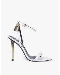 Tom Ford - Open Toe Padlock Sandals - Lyst