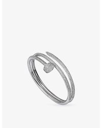 Cartier - Juste Un Clou 18Ct- And 3.61Ct Diamond Bracelet - Lyst