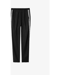 Zadig & Voltaire - Paula Side-stripe Woven Trousers - Lyst