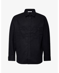 Givenchy - Patch Pocket Wool Shirt - Lyst