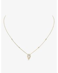 Messika - Fiery And 0.25Ct Diamond Pendant Necklace - Lyst