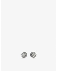 Claudie Pierlot - Claudie-Plated Brass Stud Earrings - Lyst