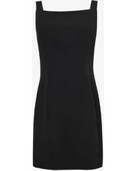Givenchy - Cut-out Slim-fit Woven-blend Mini Dress - Lyst