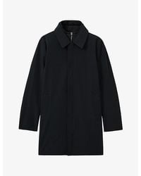Reiss - Logan Funnel-Neck Regular-Fit Stretch-Nylon Coat - Lyst