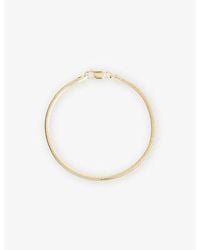Lisa Gozlan - Snake Chain 14Ct-Plated Sterling- Bracelet - Lyst