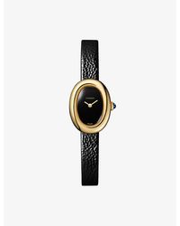 Cartier - Baignoire Mini 18Ct And Diamond Quartz Watch 24.6Mm - Lyst