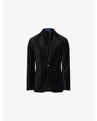 Polo Ralph Lauren - Peak-Lapel Single-Breasted Velvet Blazer - Lyst