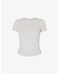 Sweaty Betty - Essential Sculpt Short-Sleeved Stretch-Woven T-Shirt - Lyst