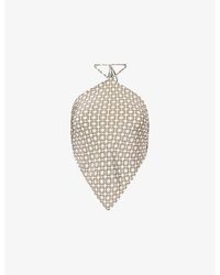 Cheap Monday - Prato Graphic-Print Silk Top - Lyst