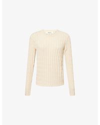 Skall Studio - Marcel Long-Sleeve Cable Knit Jumper - Lyst