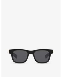 Saint Laurent - Sl564 Square-frame Acetate Sunglasses - Lyst