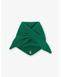 Sandro - Stripe Wool And Cashmere Scarf - Lyst