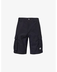 The North Face - Anticline Brand-embroidered Cotton Cargo Shorts - Lyst