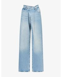 FRAME - The Crossover Loose-Fit Denim Jeans - Lyst