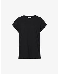 Reiss - Tereza Cotton-jersey T-shirt - Lyst