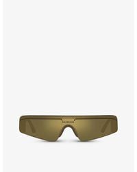 Balenciaga - 6e000184 Bb0003s Rectangle-frame Acetate Sunglasses - Lyst