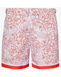 Orlebar Brown - Bulldog Floral-print Recycled-polyester Swim Shorts - Lyst