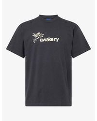 AWAKE NY - Angelic Logo-Print Cotton T-Shirt - Lyst
