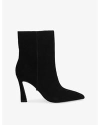 Kurt Geiger - Candy Heeled Suede Ankle Boots - Lyst