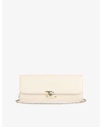 LK Bennett - Daisy Leather Clutch Bag - Lyst