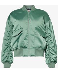 Levi's - Andy Techy Ribbed-trim Shell Jacket - Lyst