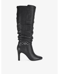 Carvela Kurt Geiger - Mariella Leather Knee-High Boots - Lyst