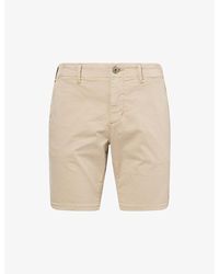 PAIGE - Phillips Stretch-Cotton Shorts - Lyst