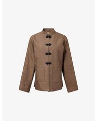 RÓHE Frames - Pankou Knotted Linen Jacket - Lyst