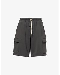 Fear Of God - Cargo Patch-Pocket Cotton-Jersey Basketball Shorts - Lyst