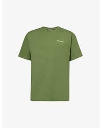 Columbia - Brand-print Crewneck Cotton-blend T-shirt Xx - Lyst