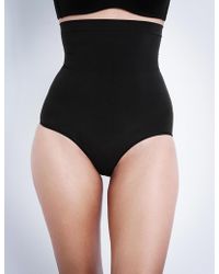 Spanx High Power High-rise Briefs - Black