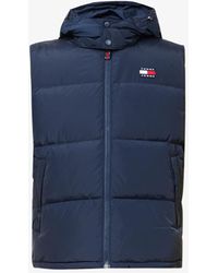 Tommy Hilfiger Synthetic Core Packable Gilet in Navy Blue Mens Clothing Jackets Waistcoats and gilets for Men 