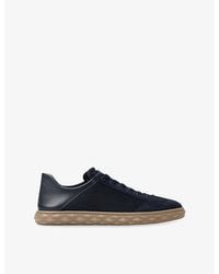 Jimmy Choo - Diamond Flex Panelled Leather Trainers - Lyst